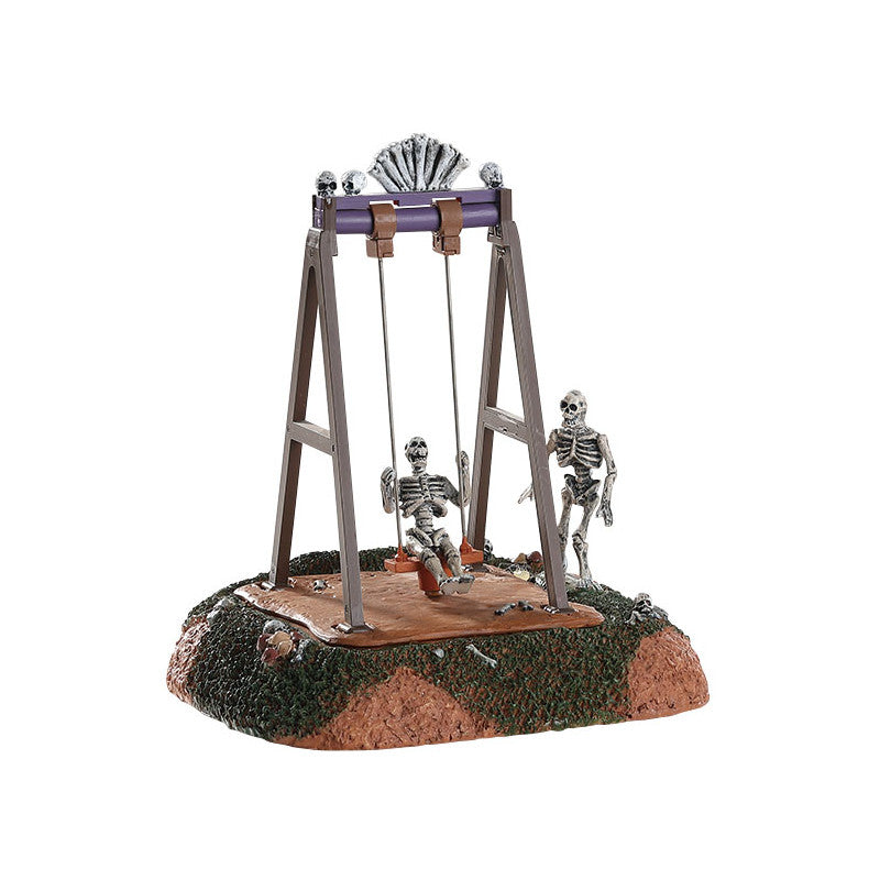 LEMAX Skeleton Swings, Battery Operated (4.5V) #84334